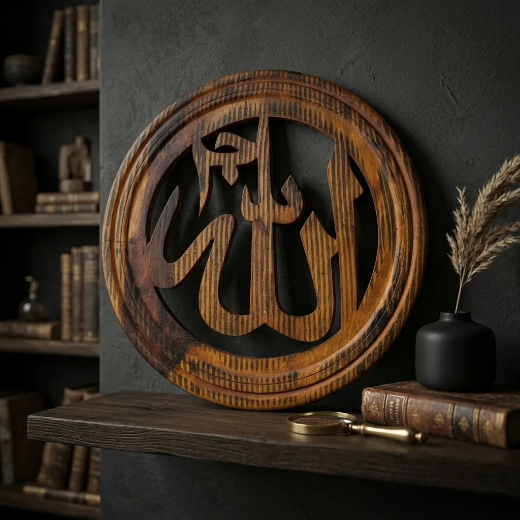 Handmade Caligraphy Allah Named | TCW.