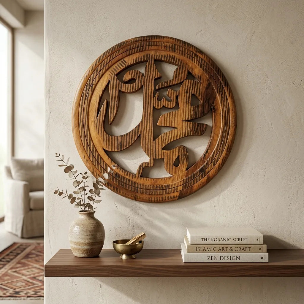 Handmade Caligraphy Named Muhammad (SAW)  | TCW.