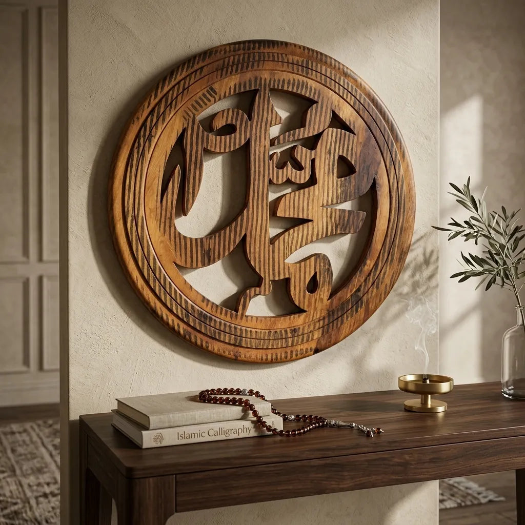 Handmade Caligraphy Named Muhammad (SAW)  | TCW.