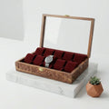 Handmade Watch Box Holder 10 Pieces Watch | TCW